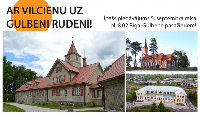 5. septembrī uz Gulbeni pretī rudenim!